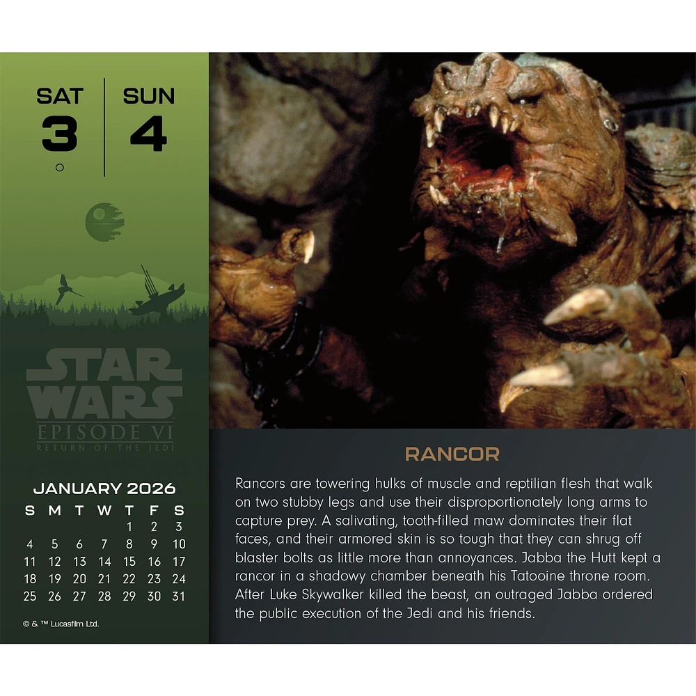 Star Wars 2026 Box Calendar