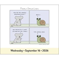 Poorly Drawn Lines 2026 Box Calendar - Online Exclusive