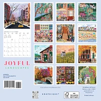 Joyful Landscapes 2026 Mini Calendar