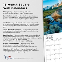Magnificent Rockies 2026 Wall Calendar
