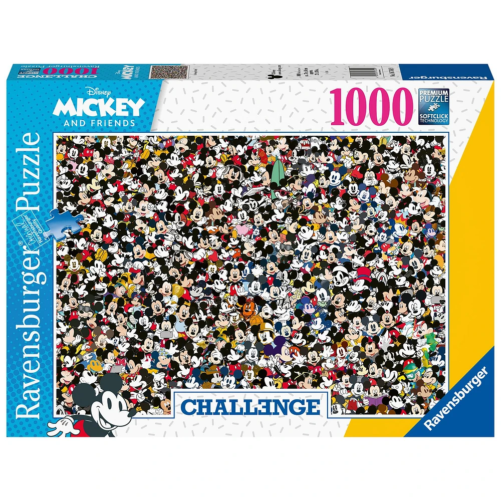 Mickey Challenge 1000 Piece Puzzle