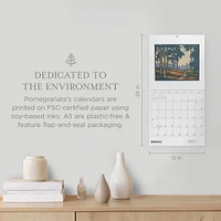 Arts & Crafts Block Prints 2026 Wall Calendar - Online Exclusive