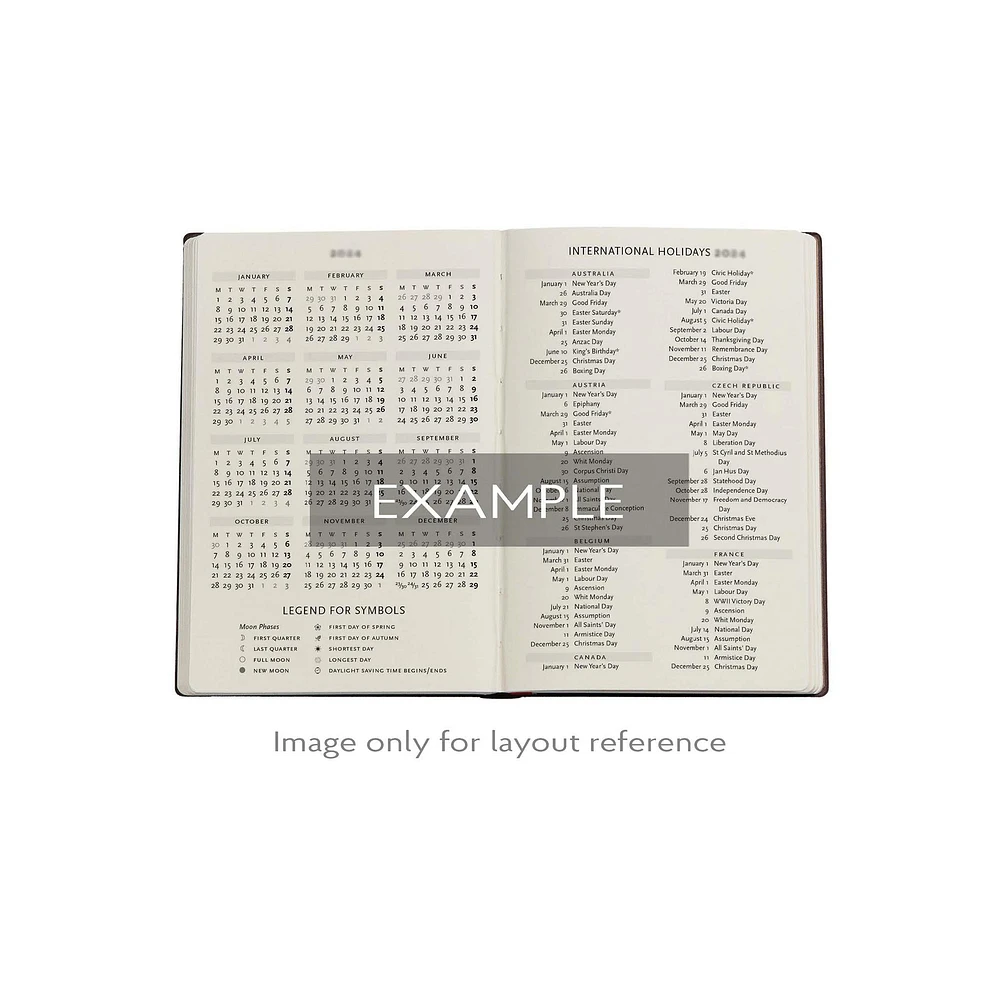 Pink Honeysuckle William Morris 2026 Daily Planner Calendar - Online Exclusive