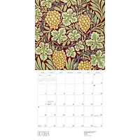 William Morris Arts Crafts Designs 2026 Wall Calendar
