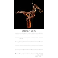 Pole Dancers 2026 Wall Calendar