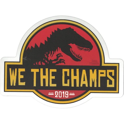 We the Champs Art Vinyl Sticker - FINAL SALE