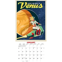 Space Travel Art 2026 Wall Calendar - Online Exclusive