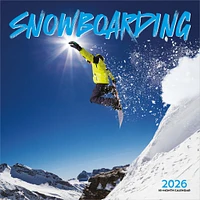 Snowboarding 2026 Wall Calendar