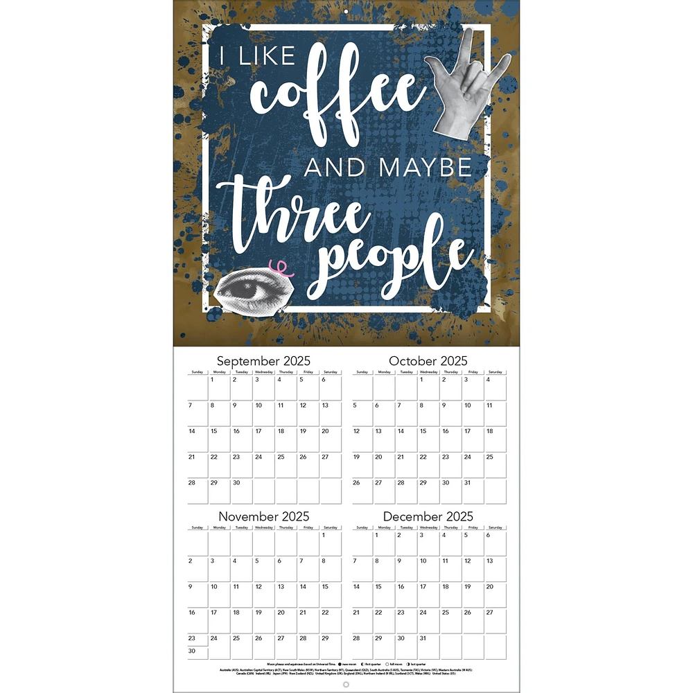 Sarcasm My Love Language 2026 Wall Calendar - Online Exclusive