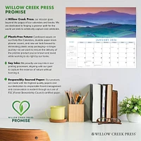 Italy Panoramic 2026 Slim Calendar