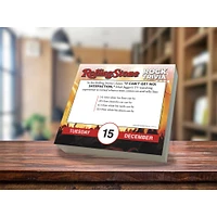 Rolling Stone Rock Trivia 2026 Box Calendar - Online Exclusive