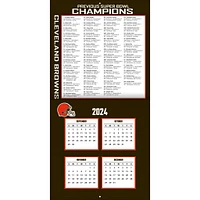 NFL Cleveland Browns Wall 2025 Calendar - Online Exclusive