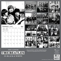 The Beatles Black and White 2026 Wall Calendar - Online Exclusive