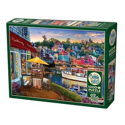 Harbor Gallery 1000 Piece Puzzle Cobble Hill