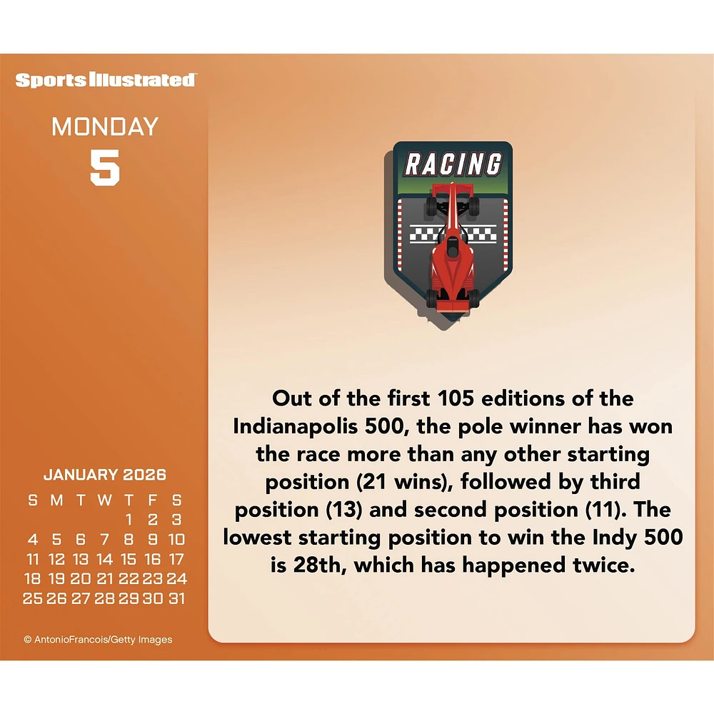 Sports Illustrated Sports 2026 Box Calendar - Online Exclusive