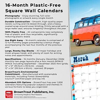 Magic Bus 2026 Wall Calendar
