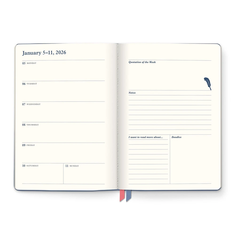 Fully Booked Clara Clothbound 2026 Engagement Calendar