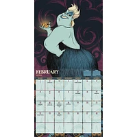 Disney Villains 2026 Wall Calendar