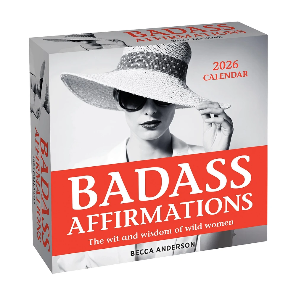 Badass Affirmations 2026 Box Calendar - Online Exclusive