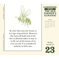 Old Farmers Almanac Gardening 2026 Box Calendar