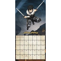 Attack On Titan 2026 Wall Calendar