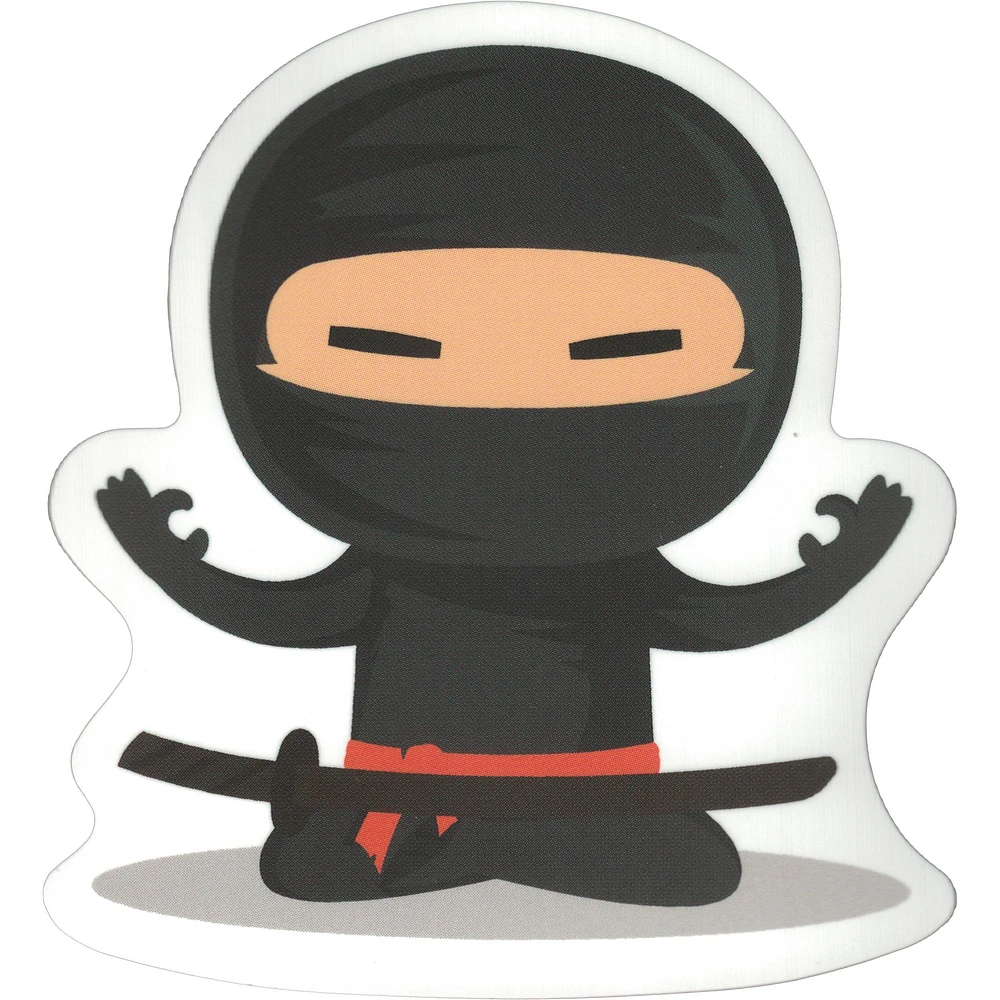 Ninja Vinyl Sticker - FINAL SALE