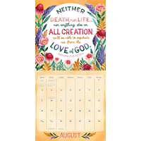 Bible Verses Illustrated 2026 Wall Calendar