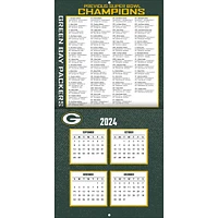 NFL Green Bay Packers Mini 2025 Calendar - Online Exclusive