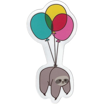 Balloon Sloth Vinyl Sticker - FINAL SALE