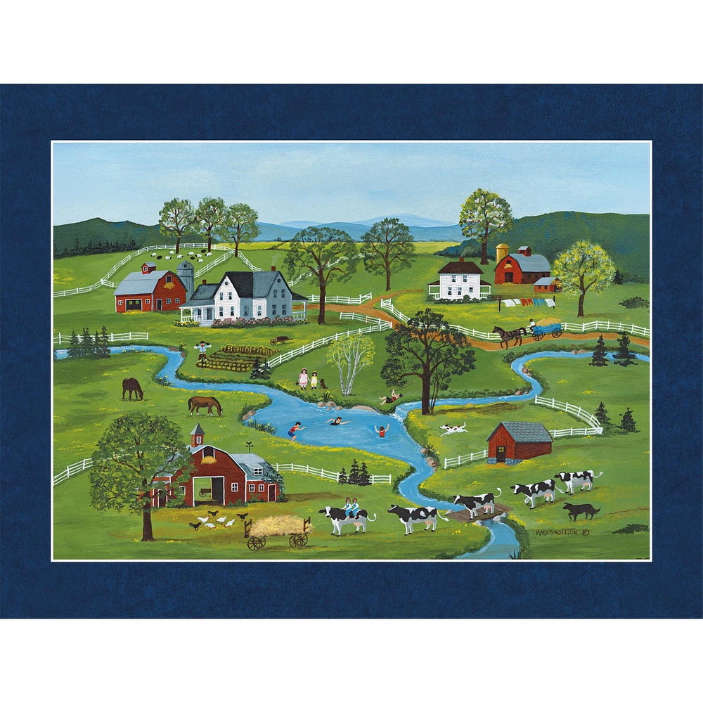 Lang Folk Art 2026 Special Edition Wall Calendar with Print