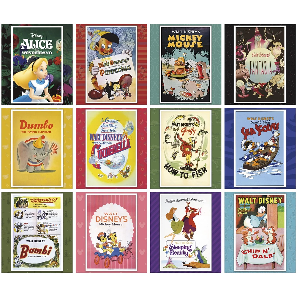 Disney Classics Poster 2026 Calendar