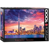 Toronto Skyline Scenic 1000 Piece Puzzle - FINAL SALE