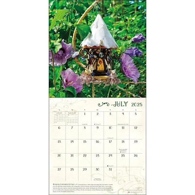 Fairy Houses Wall 2025 Calendar