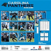 NFL Carolina Panthers Wall 2025 Calendar - Online Exclusive