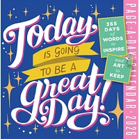 Today Is A Great Day 2026 Box Calendar
