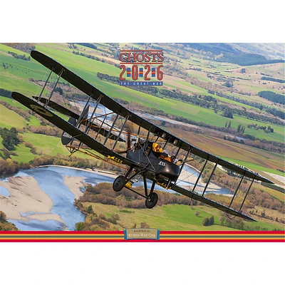 Ghosts Of The Great War Wall  2026 Calendar