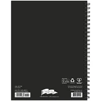 Contemporary Black Weekly Planner 2025 Calendar