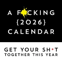A Fucking Calendar 2026 Wall Calendar
