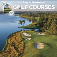 Sports Illustrated Golf Courses Exclusive with Print 2026 Deluxe Wall Calendar