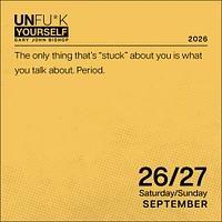 Unfu*K Yourself 2026 Box Calendar