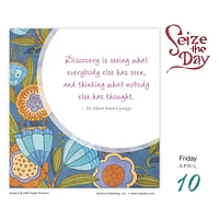 Seize The Day And Make It Yours 2026 Box Calendar