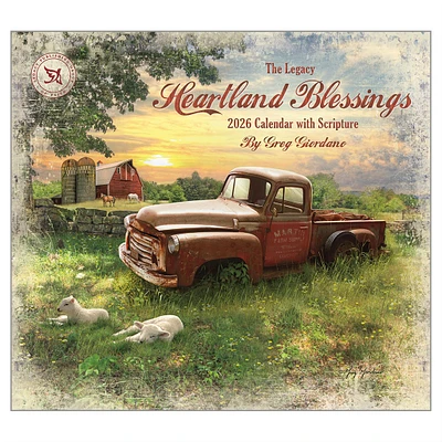 Heartland Blessings 2026 Deluxe Wall Calendar - Online Exclusive