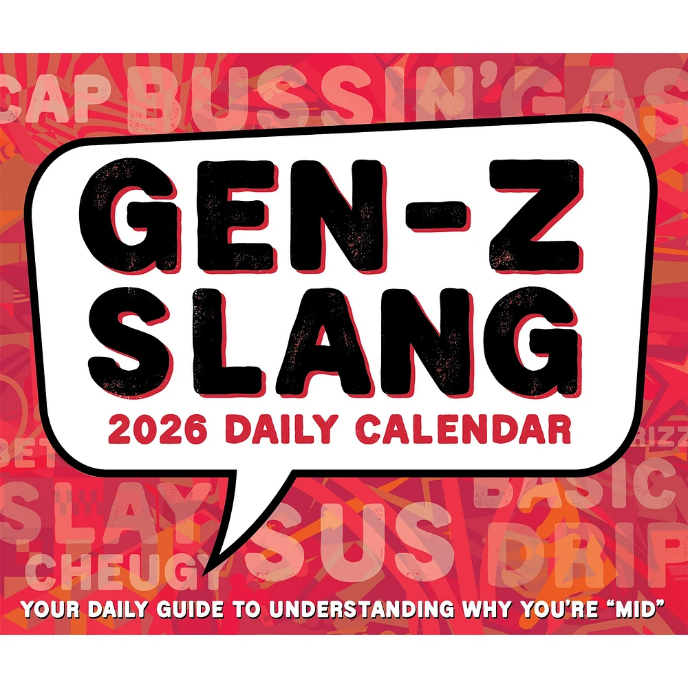 Genz Language 2026 Box Calendar