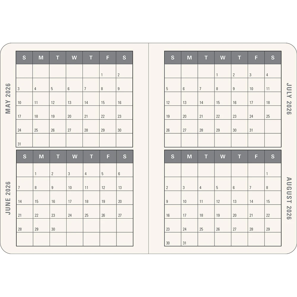 Amethyst Butterflies 2026 Engagement Calendar