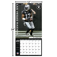 NFL Las Vegas Raiders Wall 2025 Calendar