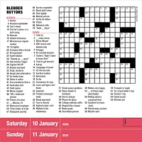 Mensa 10 Minute Crossword Puzzles 2026 Box Calendar