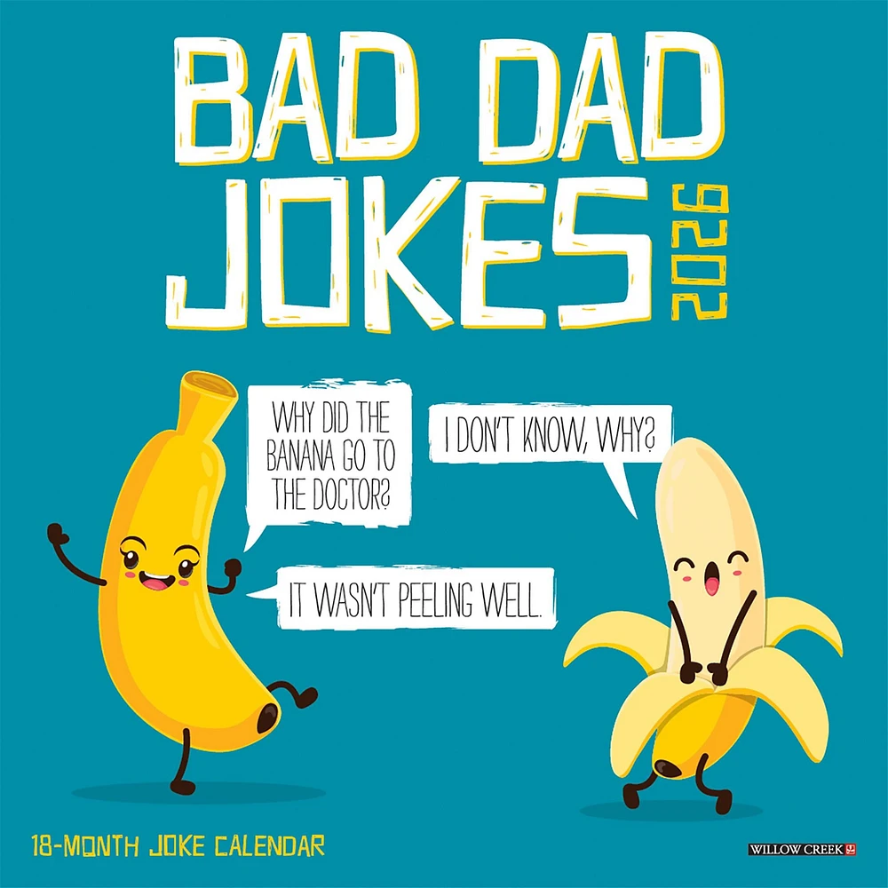 Bad Dad Jokes 2026 Mini Calendar