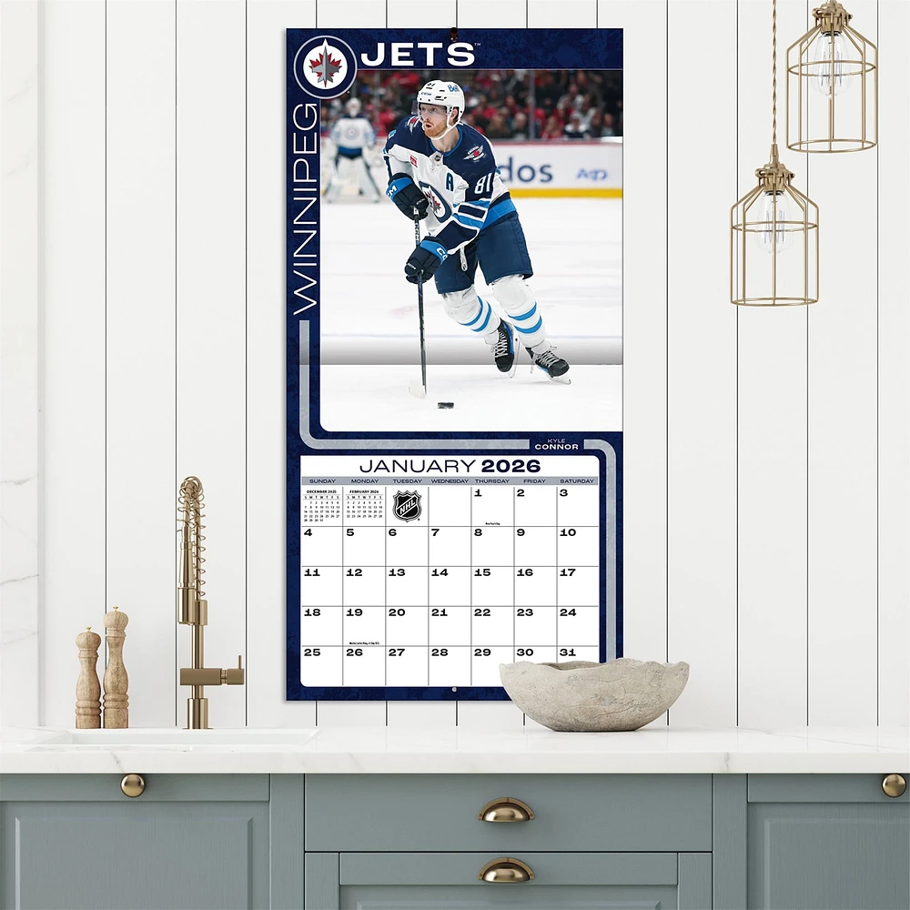 NHL Winnipeg Jets 2026 Wall Calendar - Online Exclusive