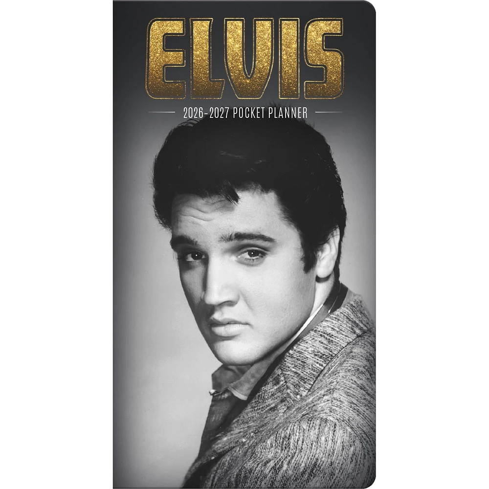 Elvis Presley 2026 2 Yr Pocket Planner Calendar - Online Exclusive
