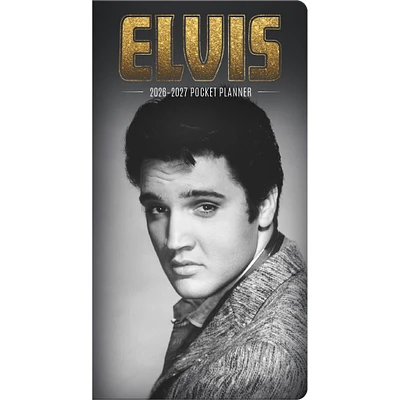 Elvis Presley 2026 2 Yr Pocket Planner Calendar - Online Exclusive